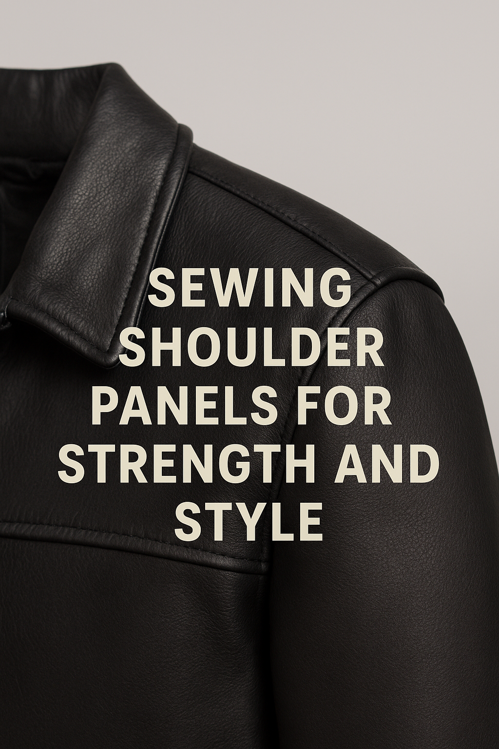 Sewing Shoulder Panels for Strength and Style